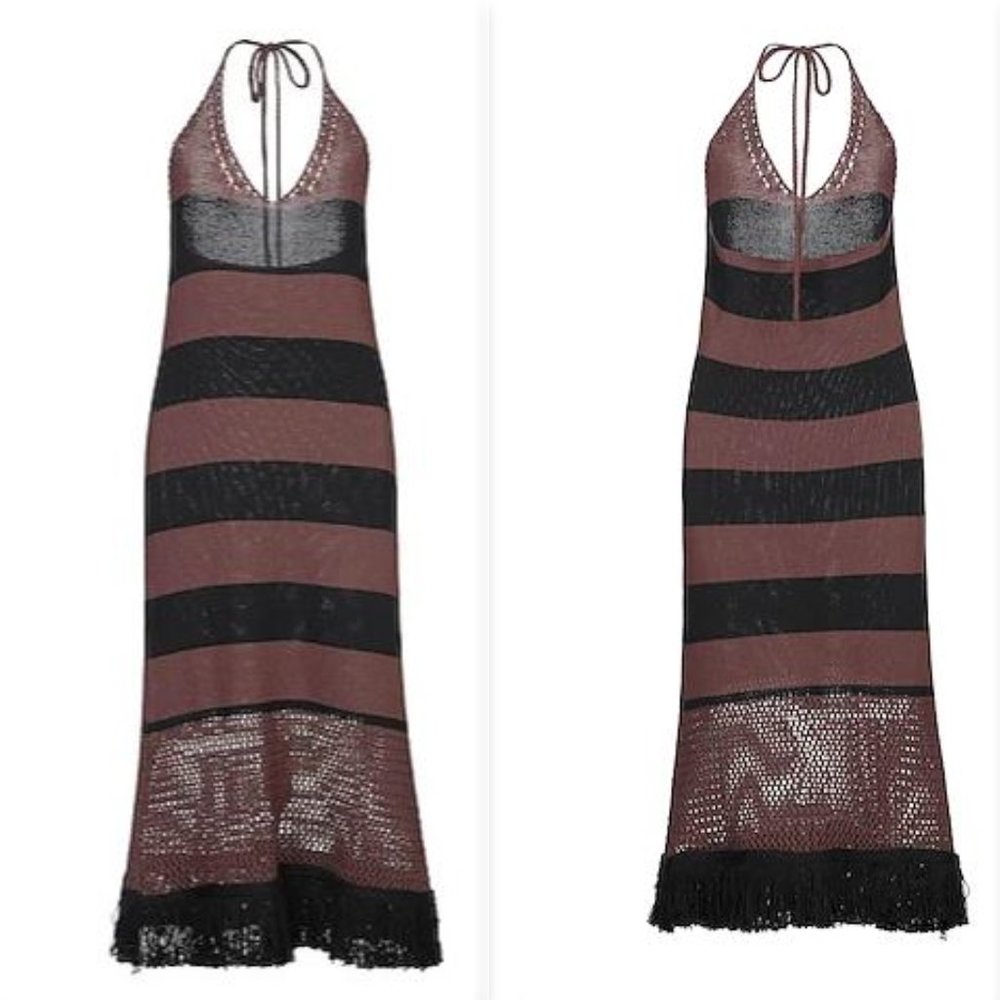 AKEP Cocoa Knit Midi dress